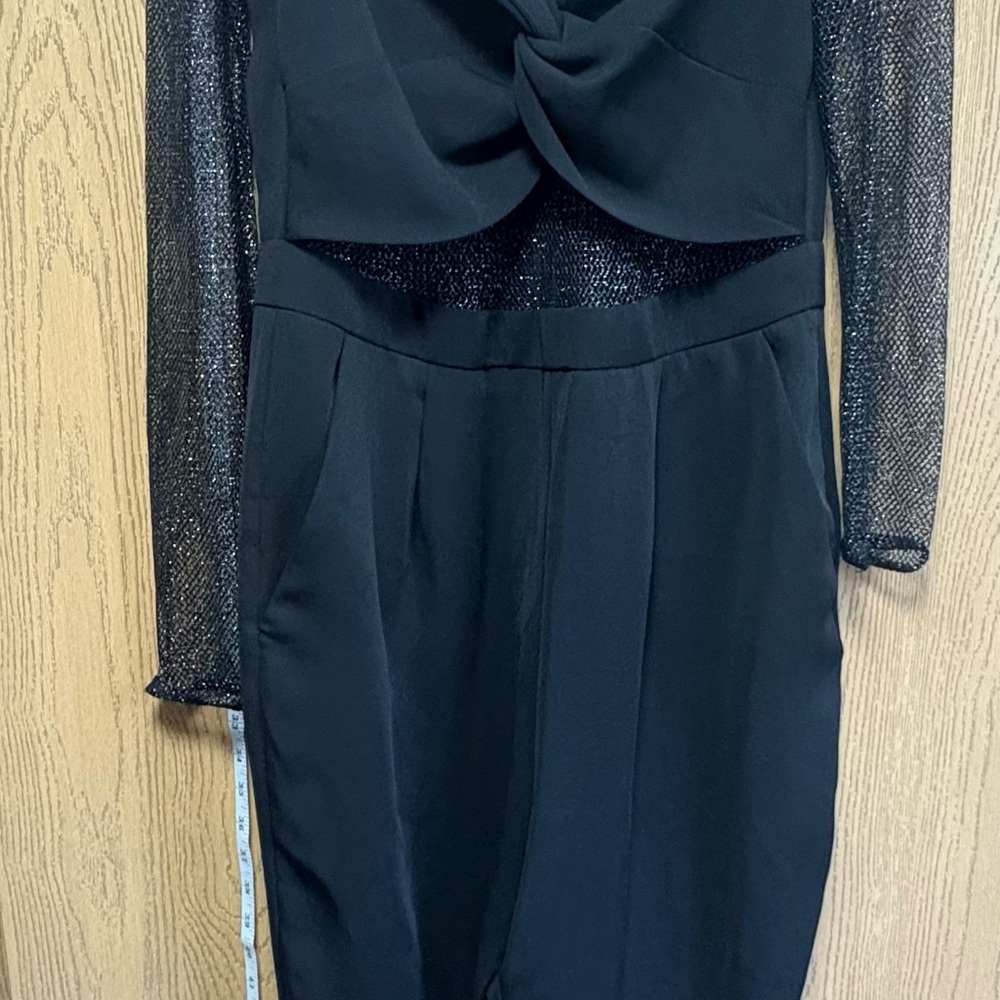 Elegant Black Evening ZARA Jumpsuit